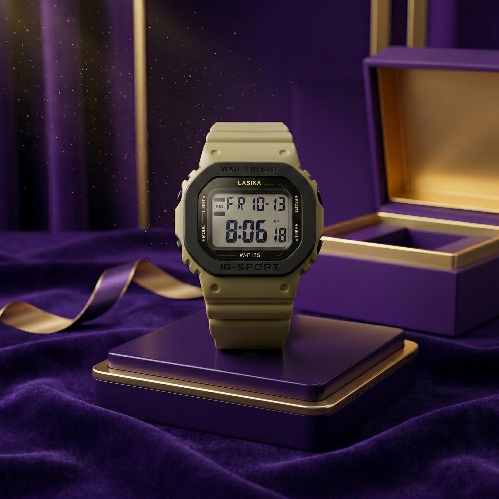 LASIKA Retro Sport Digital Watch