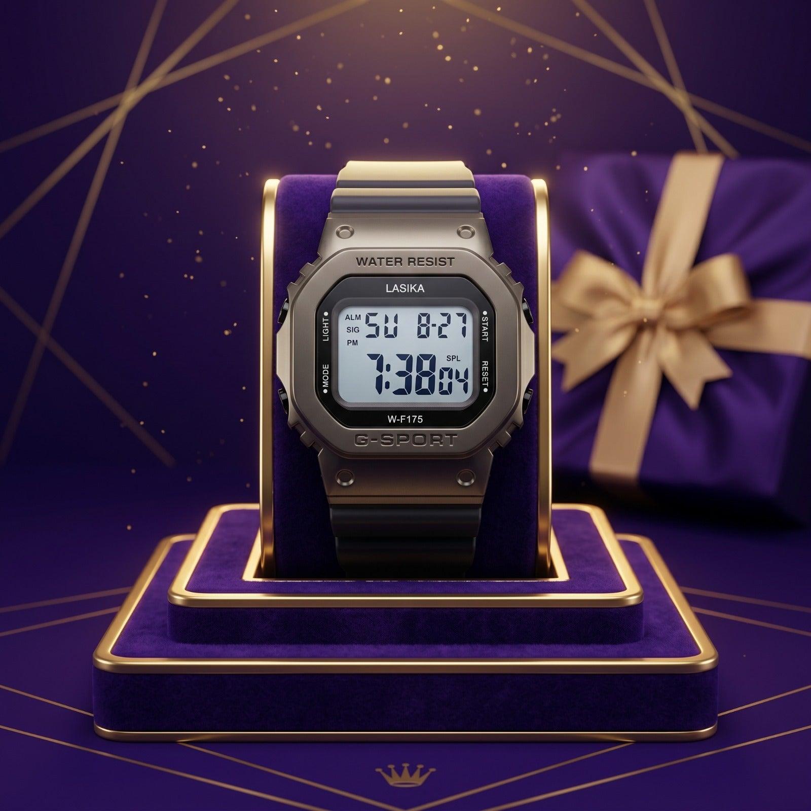 LASIKA Retro Sport Digital Watch
