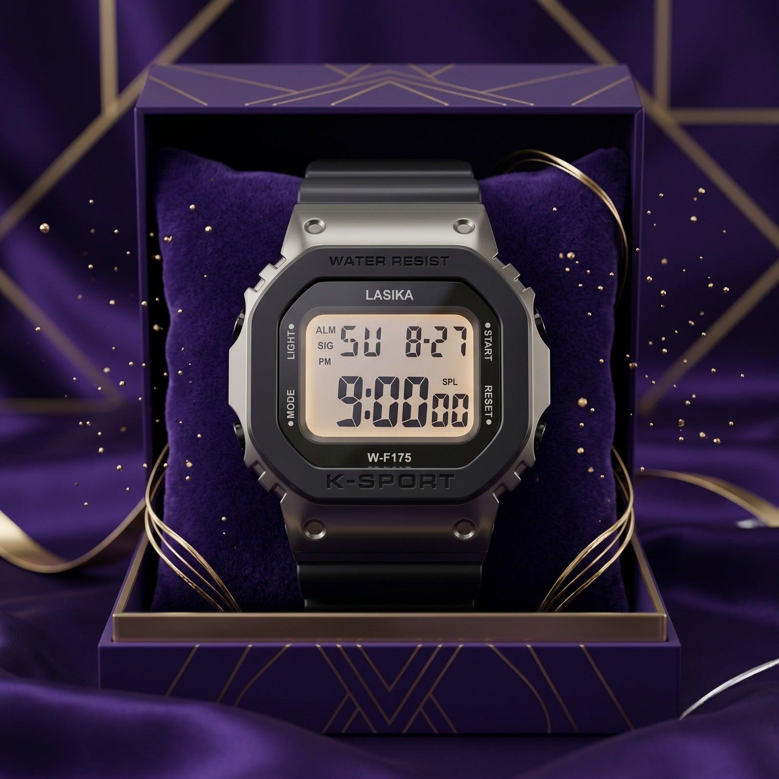 LASIKA Retro Sport Digital Watch