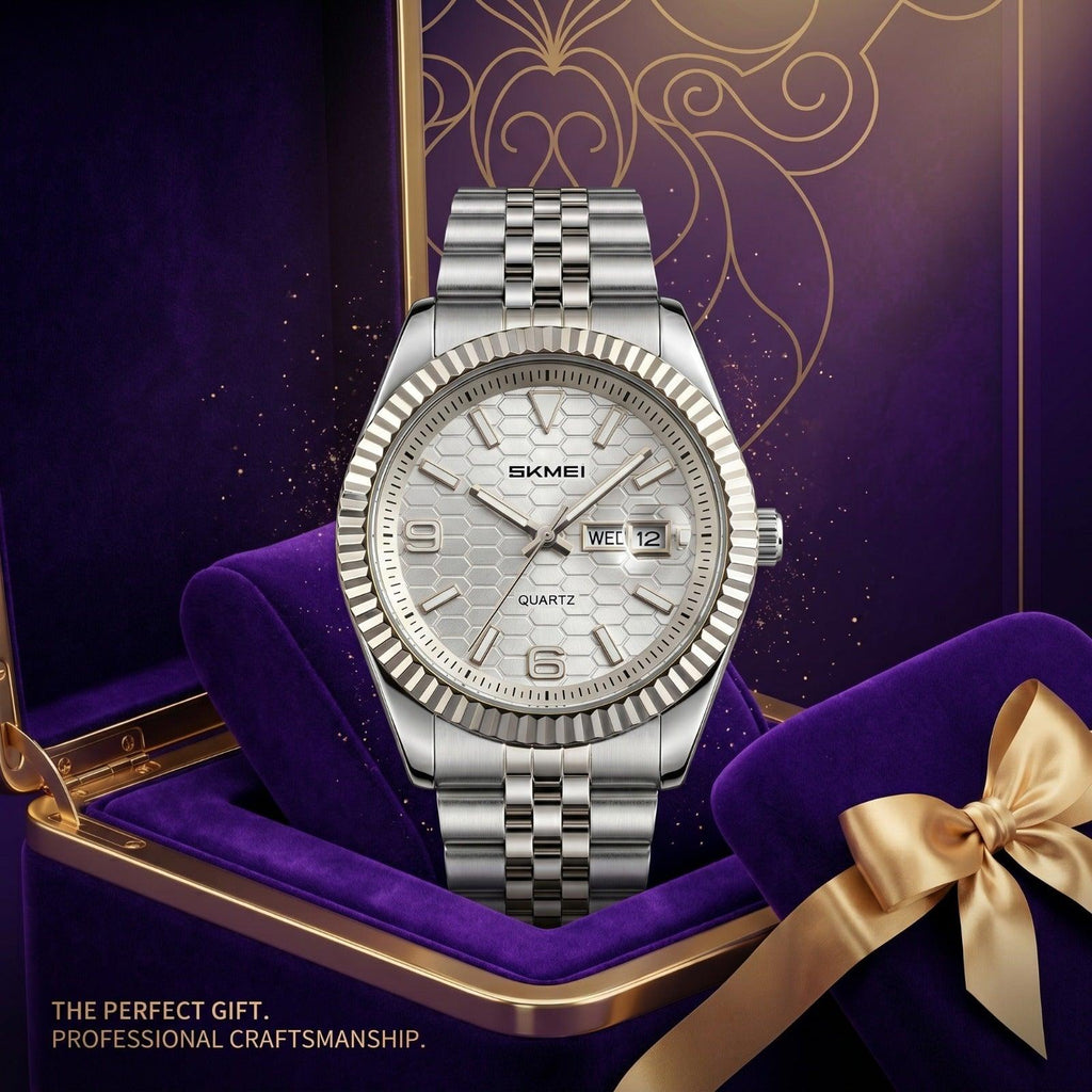 SKMEI Crystal Silver Edition