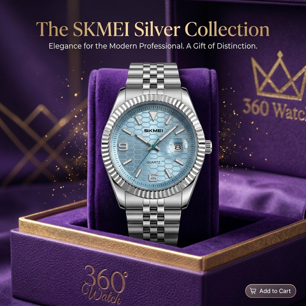 SKMEI Crystal Silver Edition