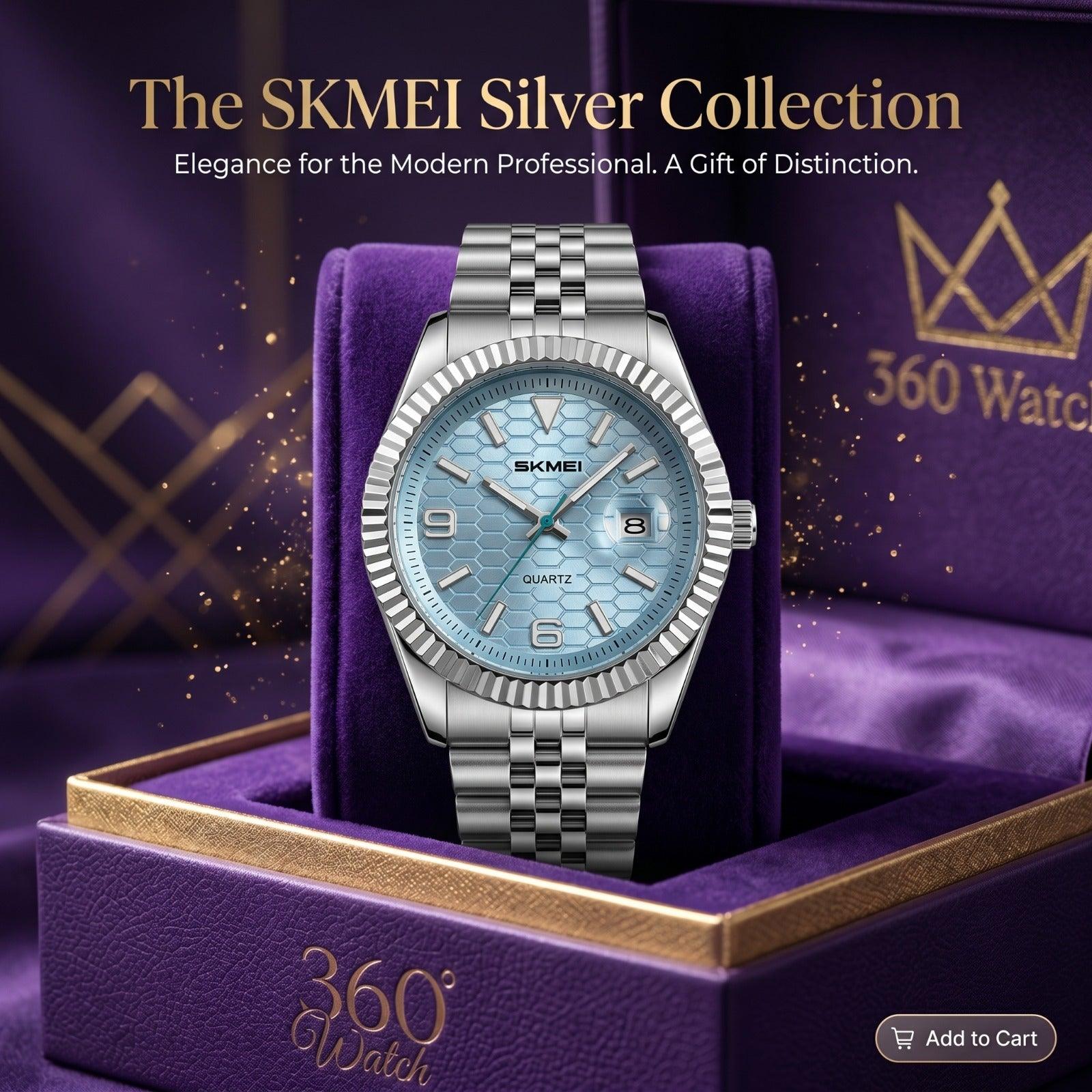 SKMEI Crystal Silver Edition